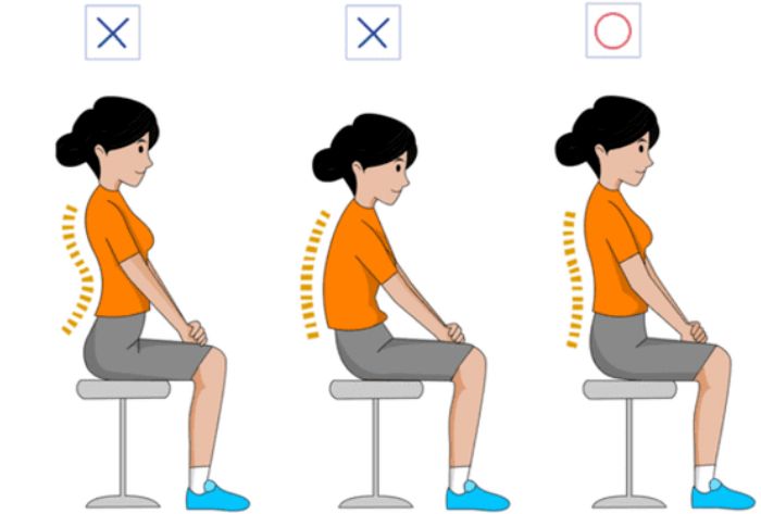 Cách ngồi giảm mỡ bụng của người Nhật