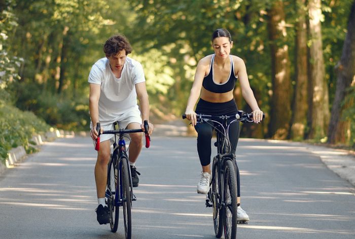 Chạy xe đạp có giảm mỡ bụng không