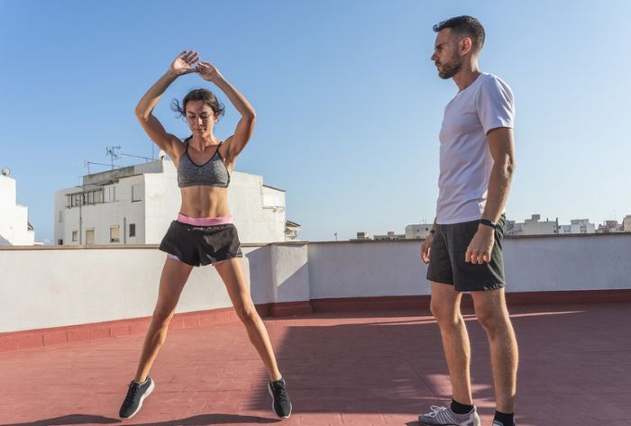 Bài tập thể dục aerobic giảm mỡ bụng