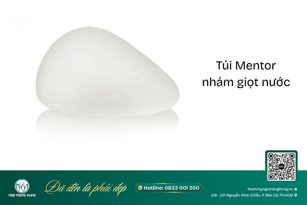nâng ngực túi giọt nước