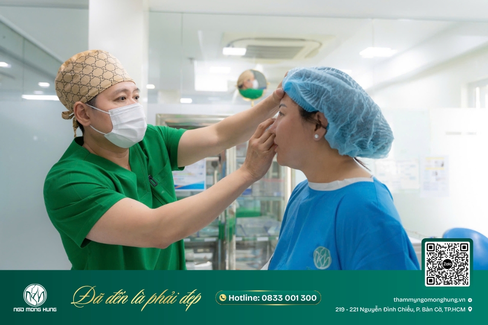 sửa lại mũi đã phẫu thuật