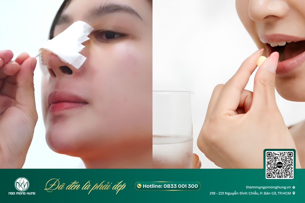 sửa lại mũi đã phẫu thuật