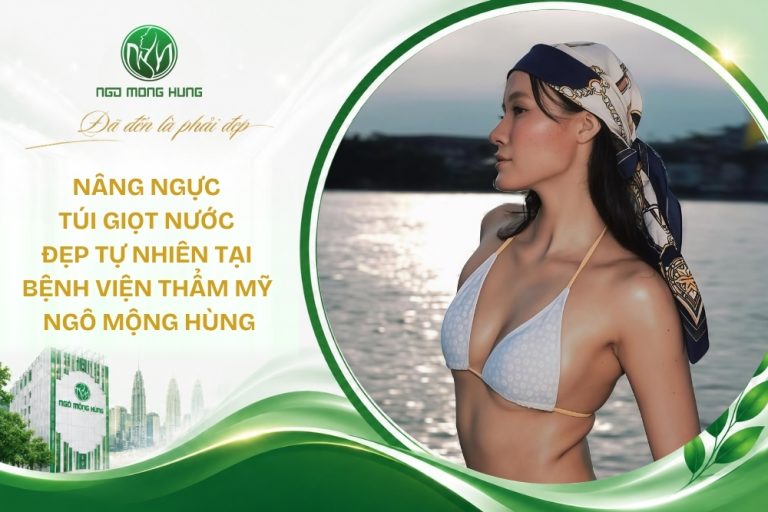 nâng ngực túi giọt nước
