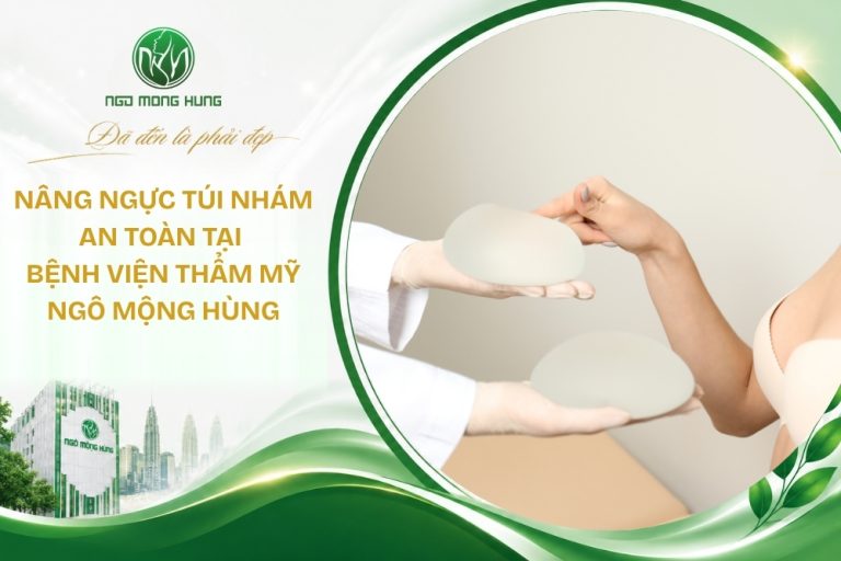 nâng ngực túi nhám