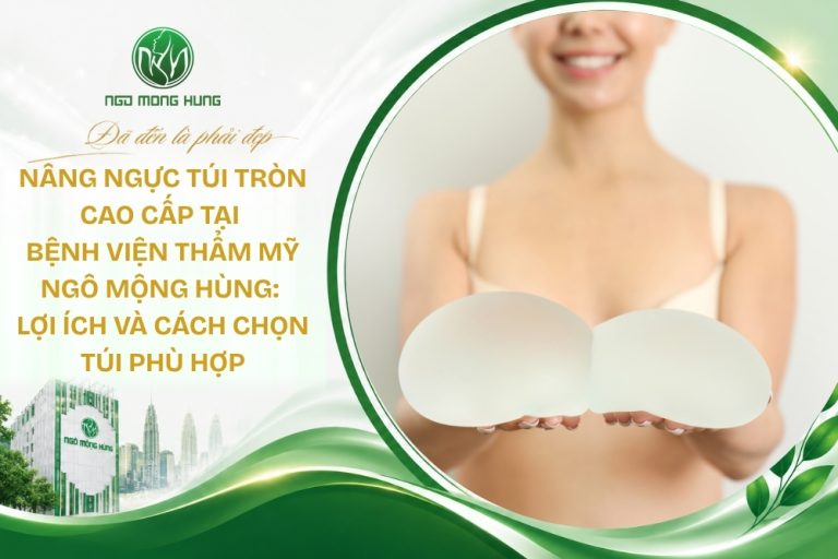 nâng ngực túi tròn