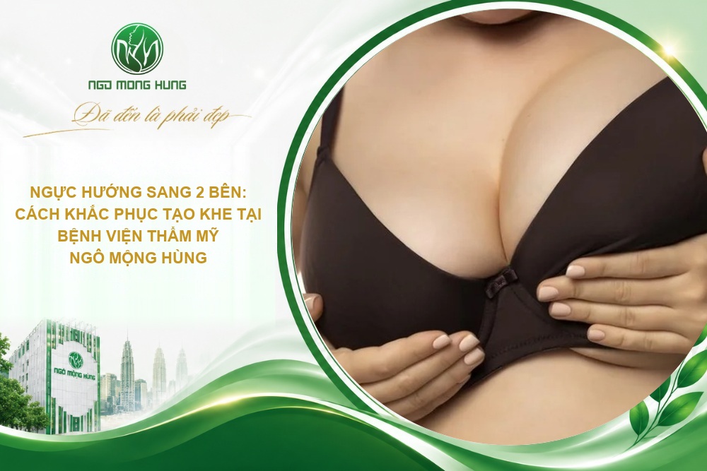 Ngực hướng sang 2 bên: Nguyên nhân và cách chỉnh khe khít tại Bệnh viện Ngô Mộng Hùng