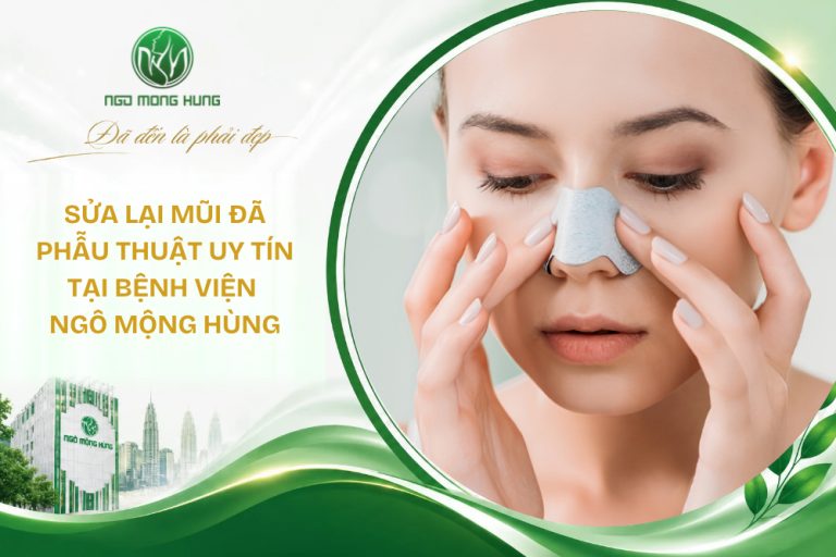 sửa lại mũi đã phẫu thuật