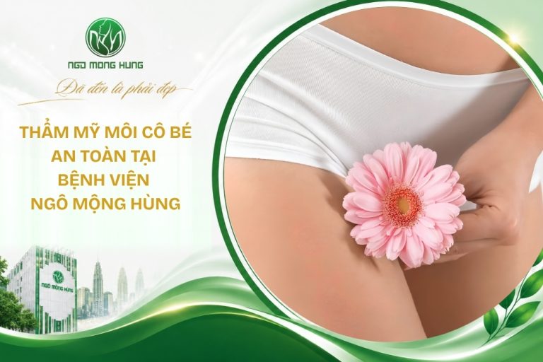 thẩm mỹ môi cô bé