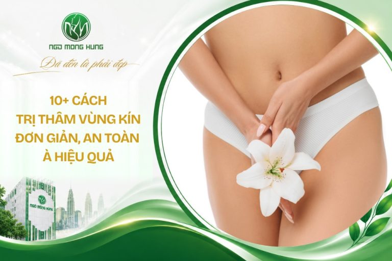 trị thâm vùng kín