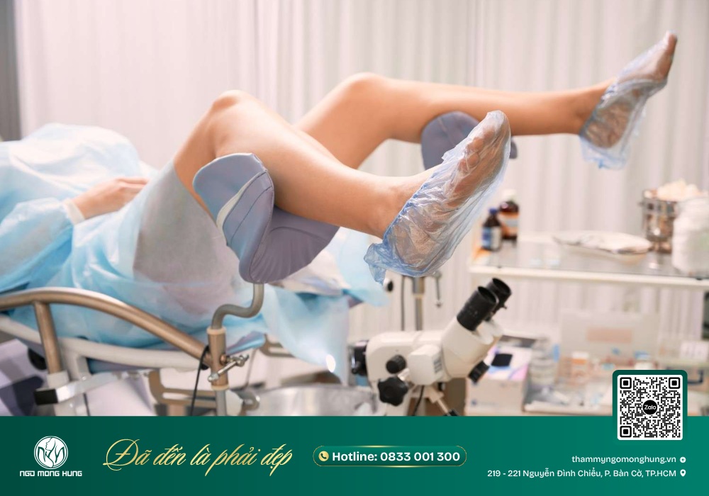 trị thâm vùng kín bằng laser